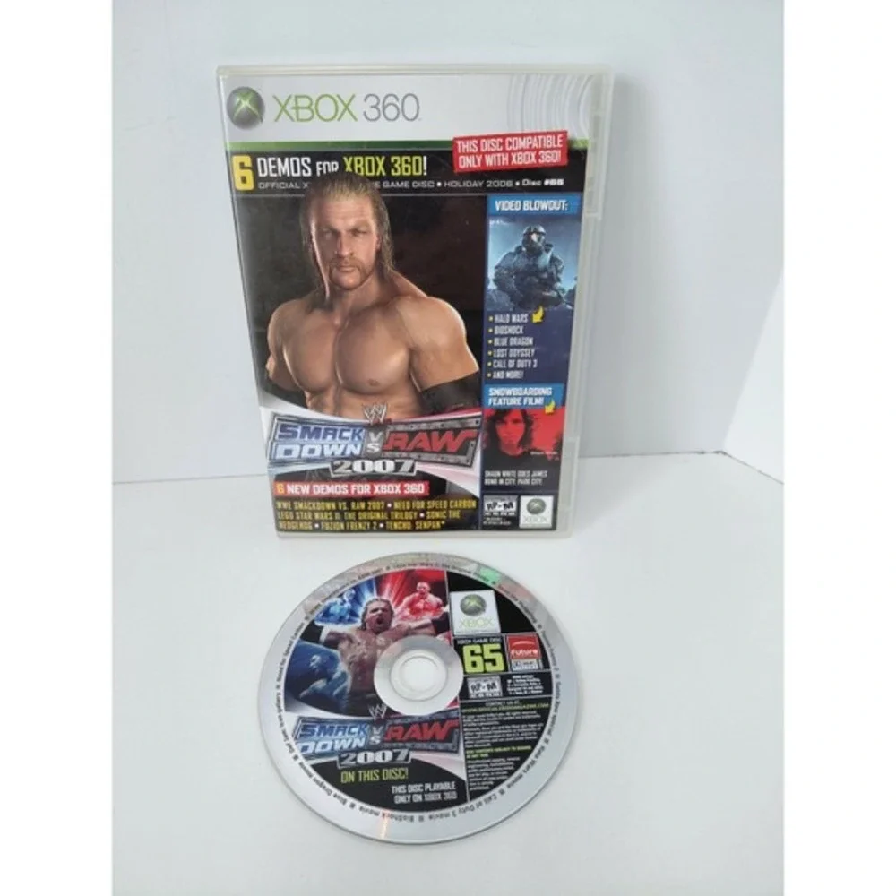 WWE Smackdown Vs Raw 2007 Xbox 360 Demos